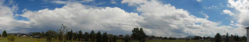 Cumulonimbus remnant, September 3, 2012